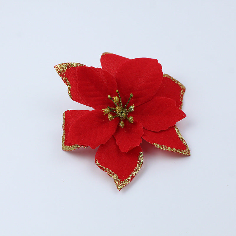 Christmas Gold Powder Side Accessories - Festive Decor for Holiday Celebrations
