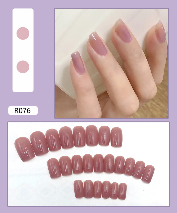 Removable Nail Stickers for Nail Art - 24 Pieces, Multiple Styles