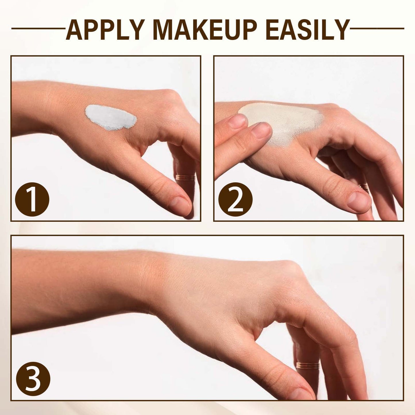 Portable Liquid Foundation Brightening Makeup 30g - Temperature Change Effect
