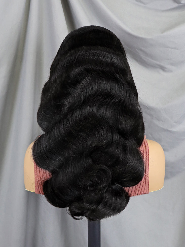 6x4 Lace Front Human Hair Wig - Pre-Plucked Virgin Brazilian Hair