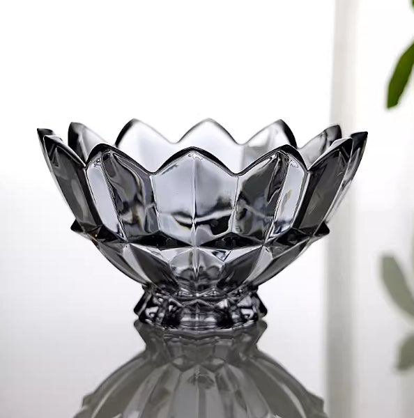 Minimalist Heat-Resistant Glass Fruit Bowl for Kitchen & Dining