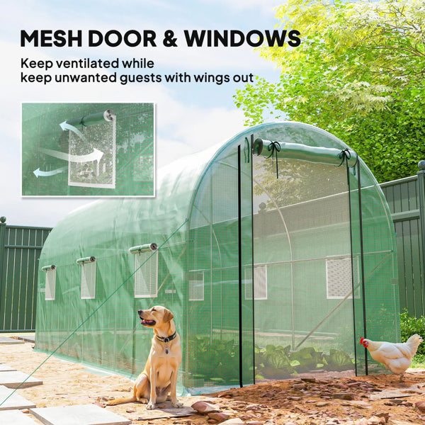 Walk-In Greenhouse Grow House with UV Protection