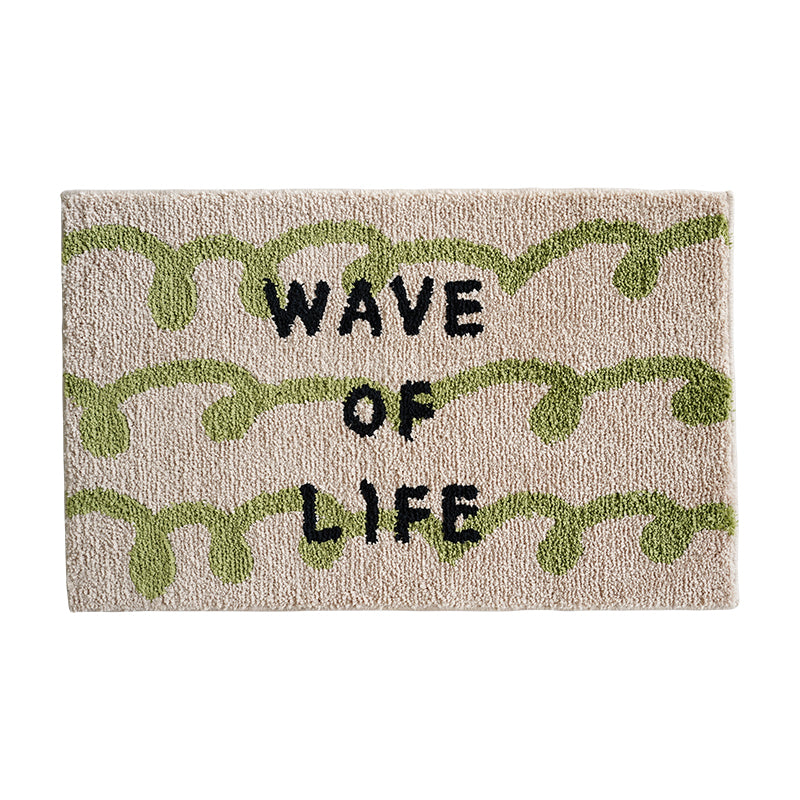Washable Door Mat for Foot Traffic - Anti-Slip Carpet for Foyer