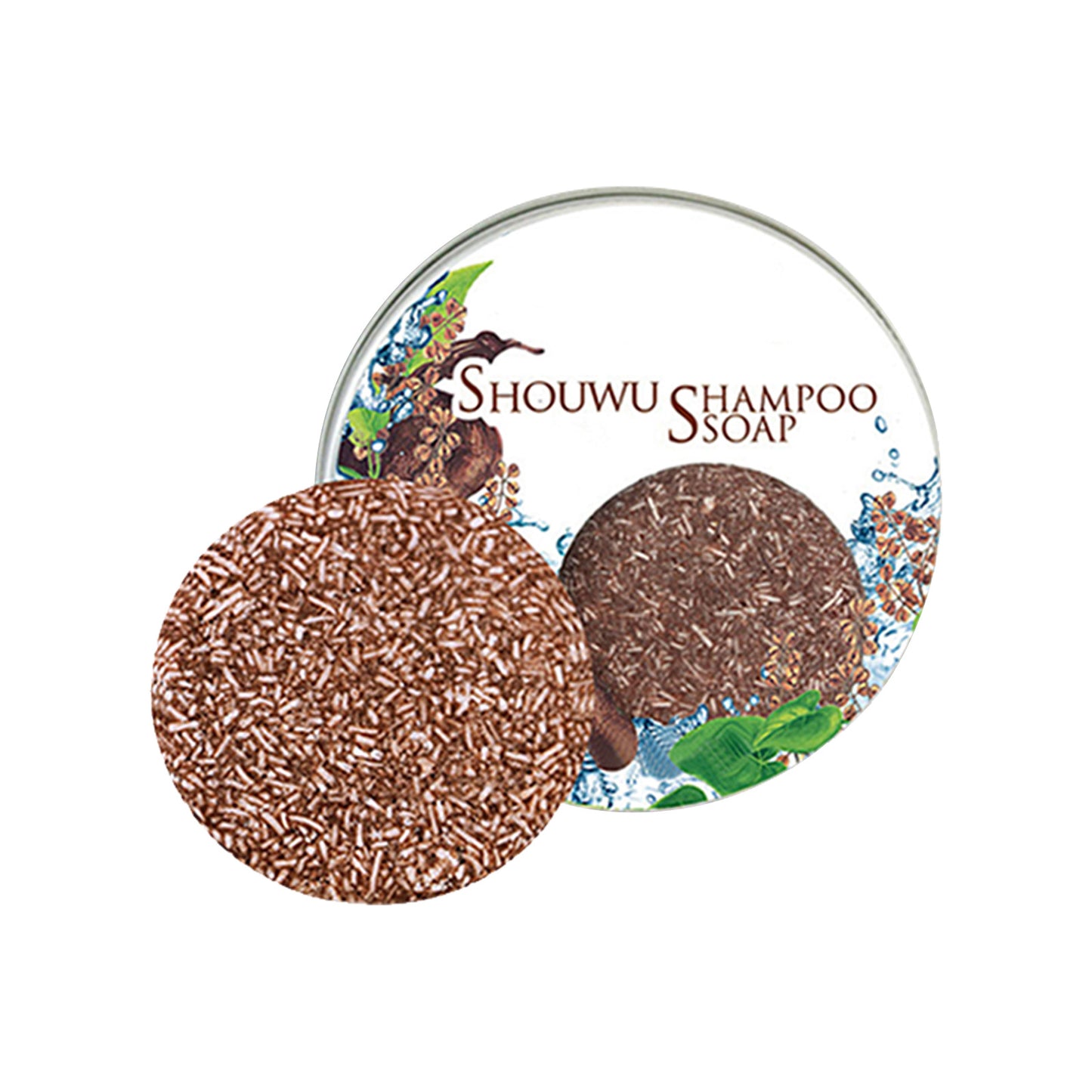He Shou Wu Nourishing Shampoo Bar - Botanical Hair Care Soap