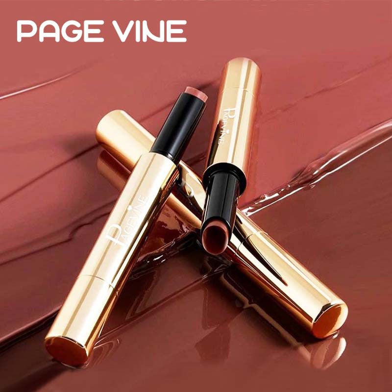 Long-Lasting Waterproof Lipstick & Lip Balm Set - Nourishing Moisturizer
