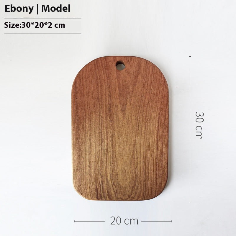 Wooden Vegetable Cutting Board with Handle - Kitchen Food Prep Board