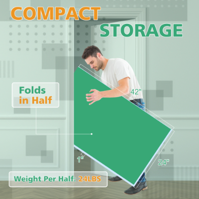 7ft Foldable Ping Pong Conversion Top for Indoor Games