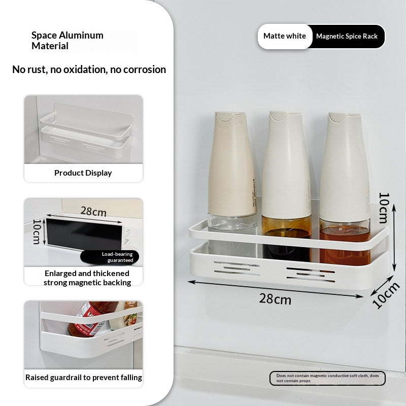 Magnetic Kitchen Knife Holder & Storage Rack - Aluminum Organizer with Variants