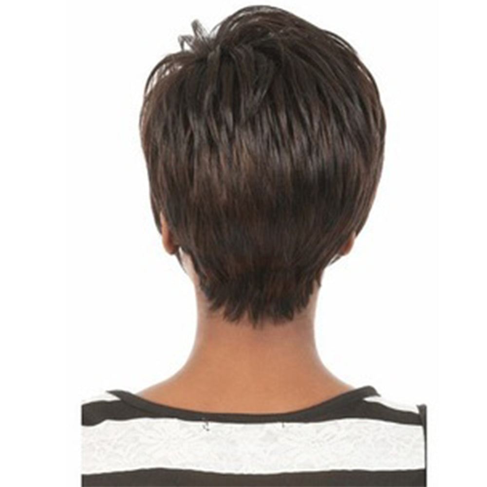 Women's Short Curly Synthetic Wig - High Temperature Heat Resistant