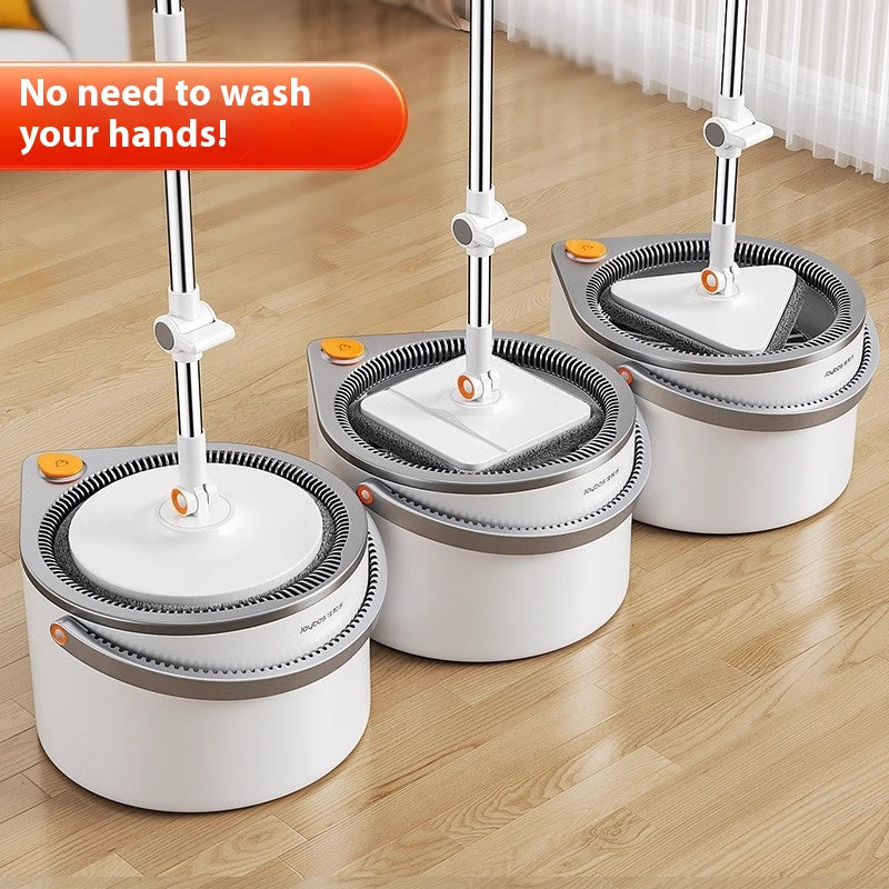 Rotating Mop with Spin Mechanism - Household Floor Cleaning Tool
