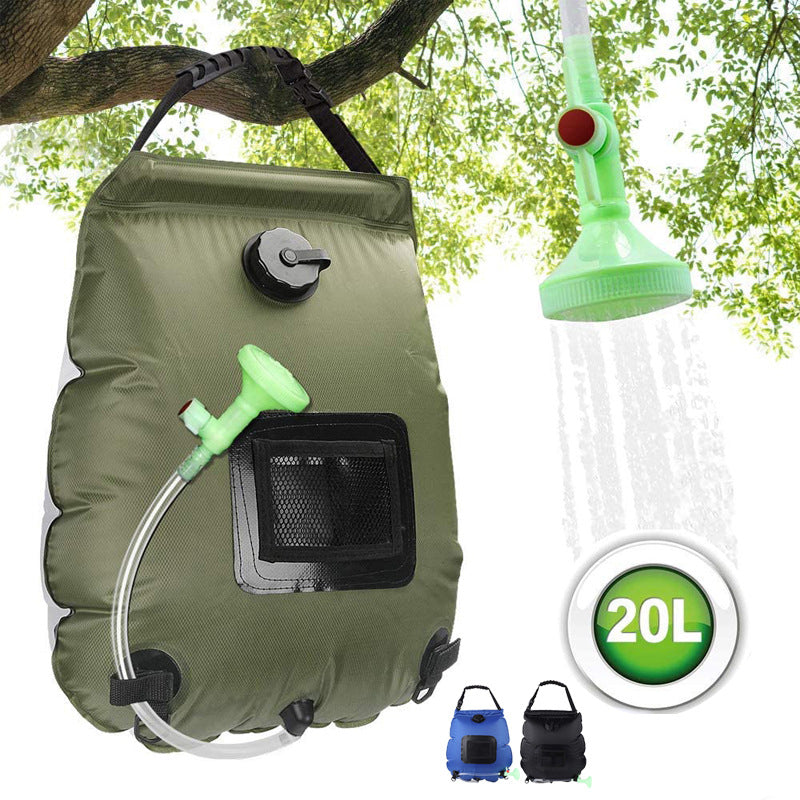 20L Outdoor Solar Water Storage Bag for Camping & Hiking