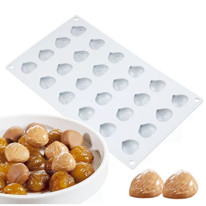 Silicone Fruit Candle Mold for Baking and Crafting - Assorted Shapes & Sizes