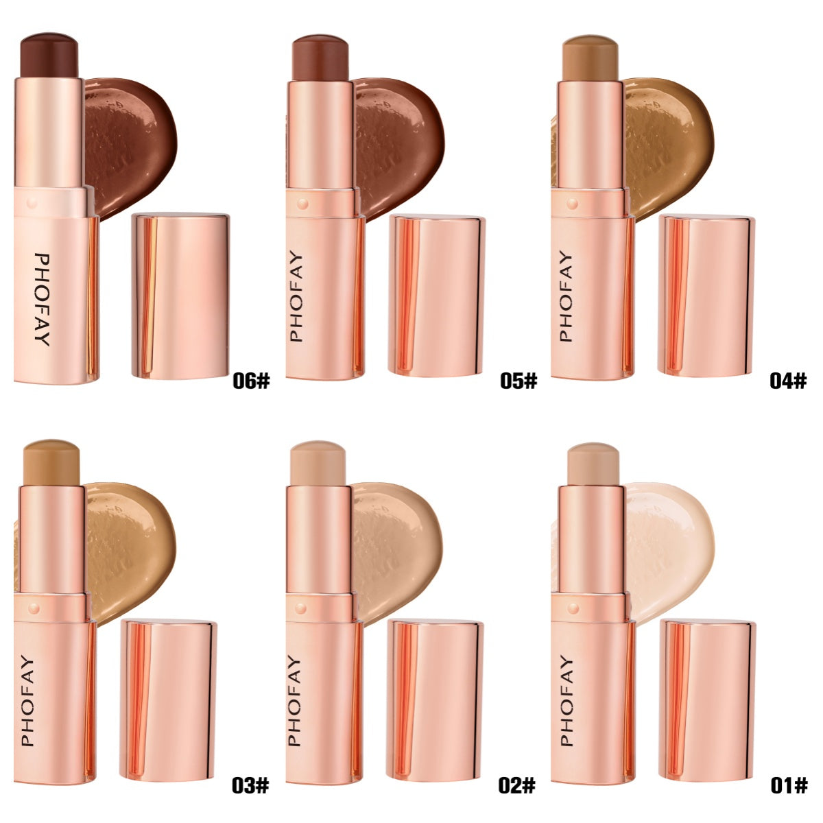 Cream Contour Stick - Smooth & Weightless Matte Face Sculpting Makeup