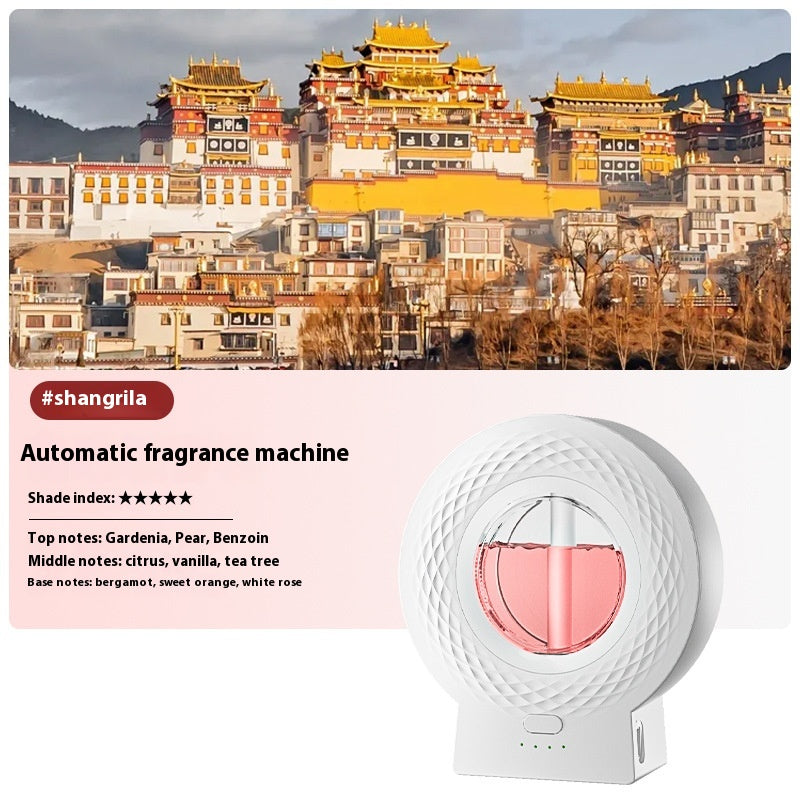 Wall-Mounted Aromatherapy Diffuser with Essential Oil Set for Home Spa