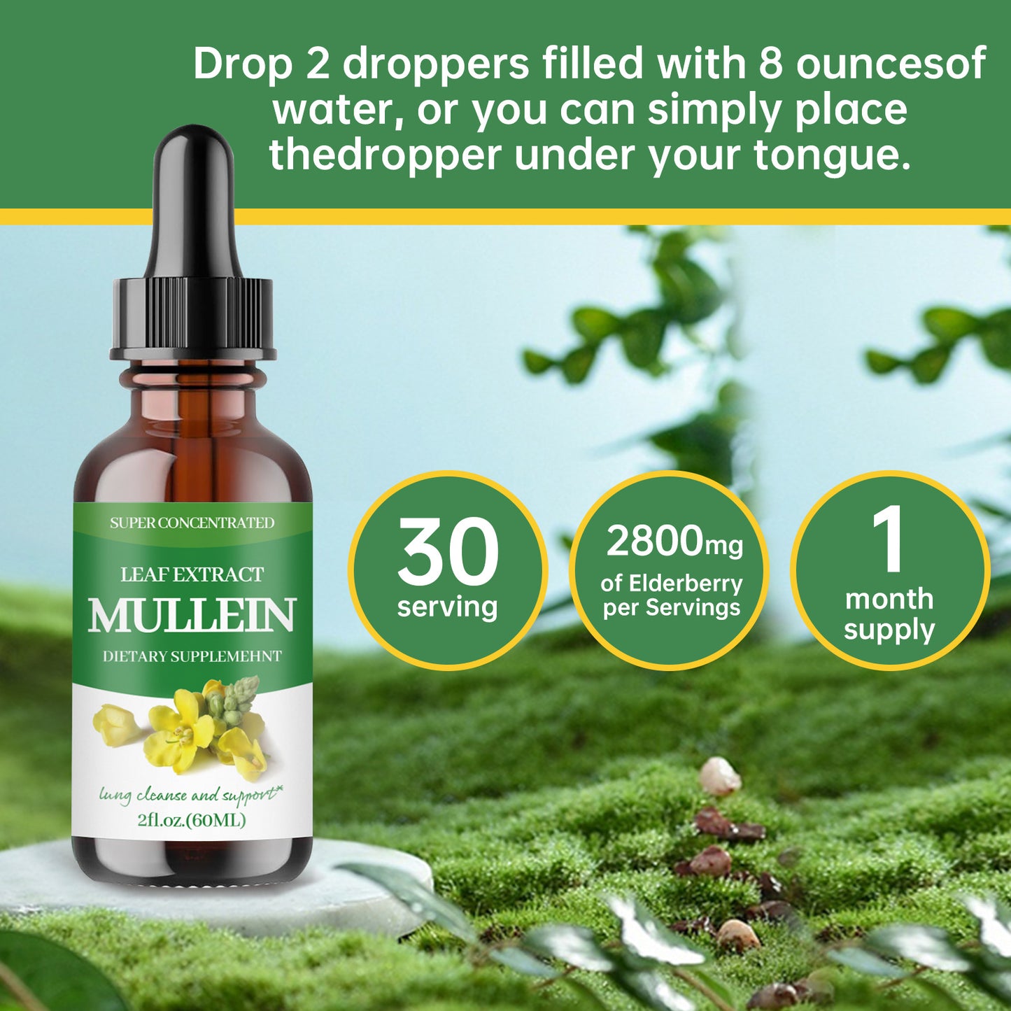 Amino Acid Microelement Dietary Drops Supplement - 60ml, Human Body Support