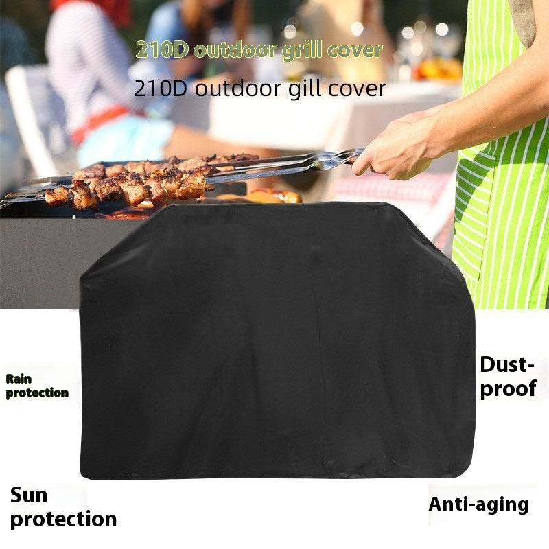 Outdoor Sunproof Oven Cover for Garden & Patio Protection