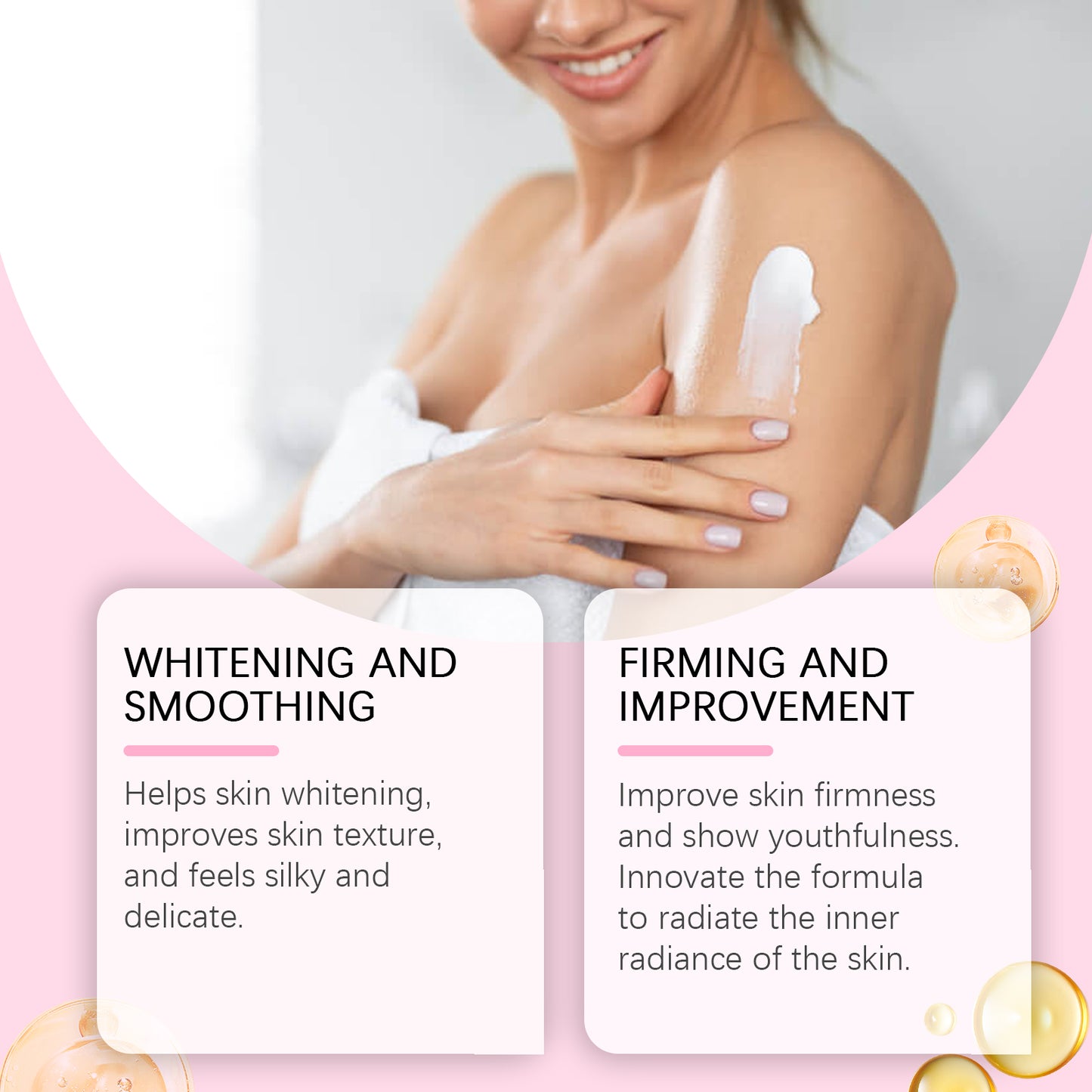 Brightening Body Cream with Glutathione and Arbutin - 100g