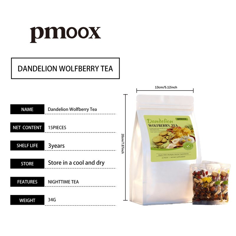 Herbal Nourishing Dandelion Goji Tea - 15 Tea Bags