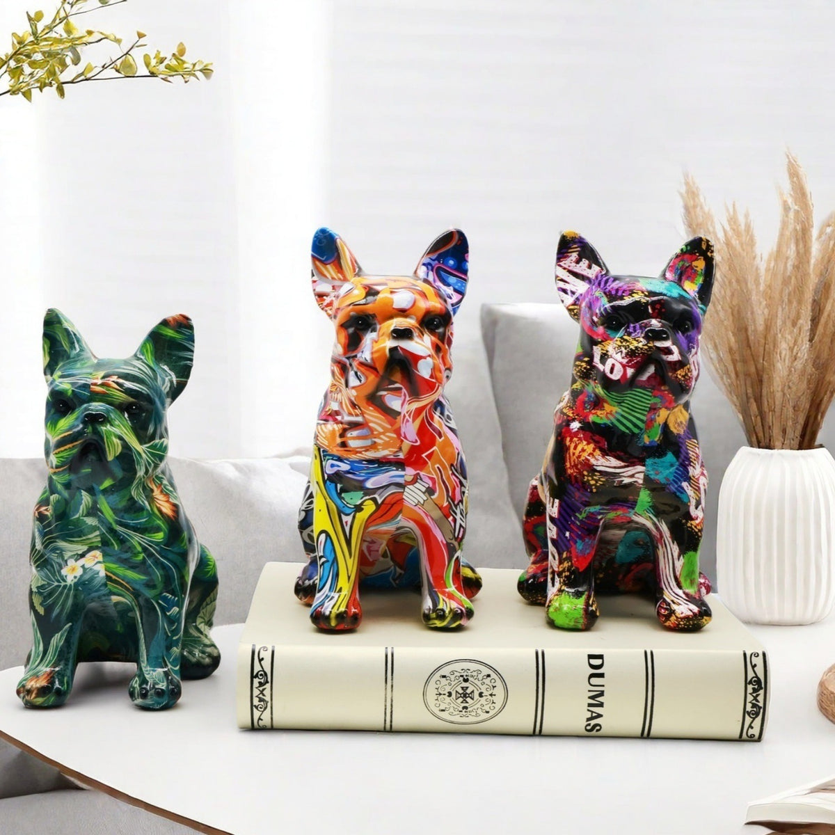 Modern Minimalist French Figurine Home Decor for Wine Cabinets