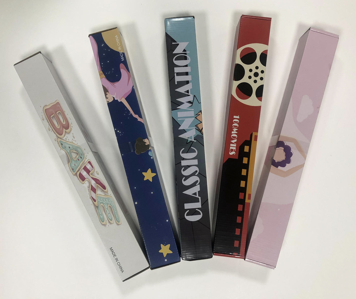 Movie Scratch Posters Set - 100 Movie & Anime Postcards for Wall Decor