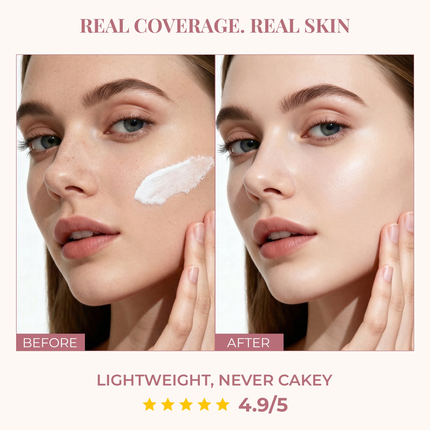 Color-Changing Foundation Stick - Adjustable Makeup Base