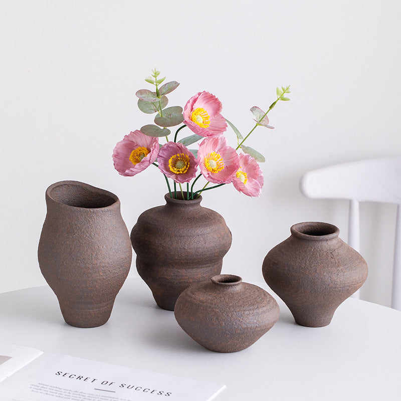 Ceramic Vase for Flower Arrangements Hydroponics Home Decor