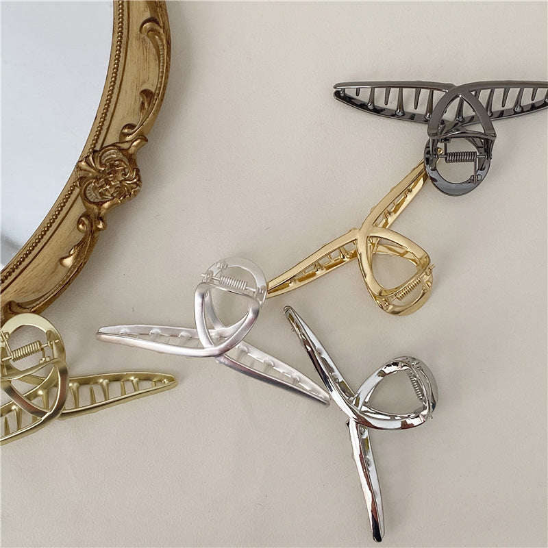 Textured Hair Accessory Chain Grip - Personalized Alloy Hairband or Hairpin