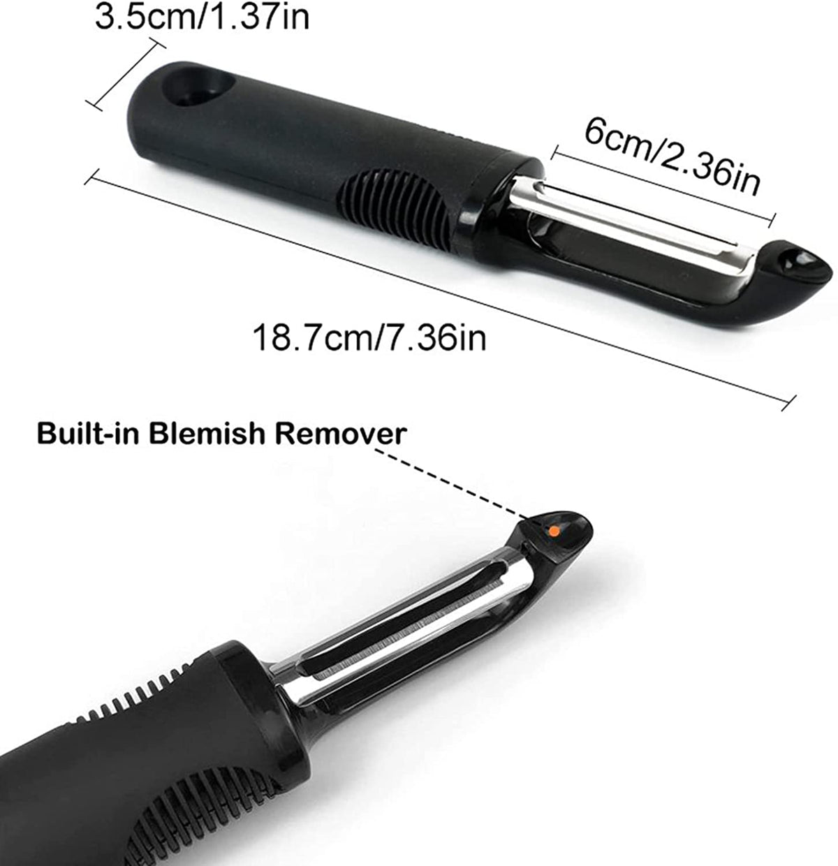 Stainless Steel Fruit & Potato Peeling Knife - Multi-Functional Kitchen Tool
