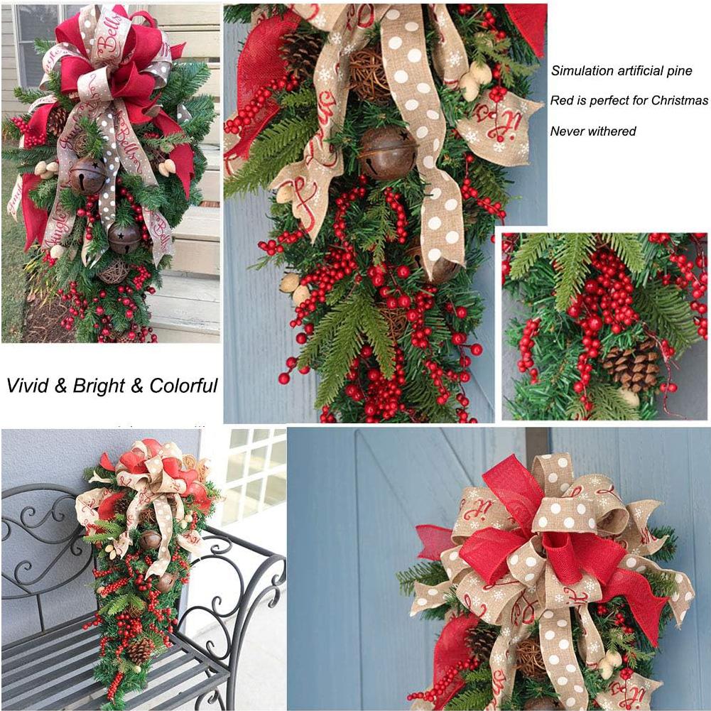 1PC Christmas Door Hanging Decoration - Holiday Accessory