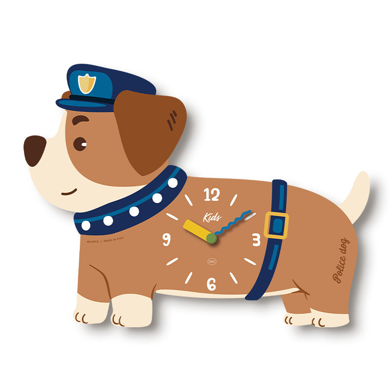 Creative Decorative Wall Clock for Pets and Dogs - Multiple Styles