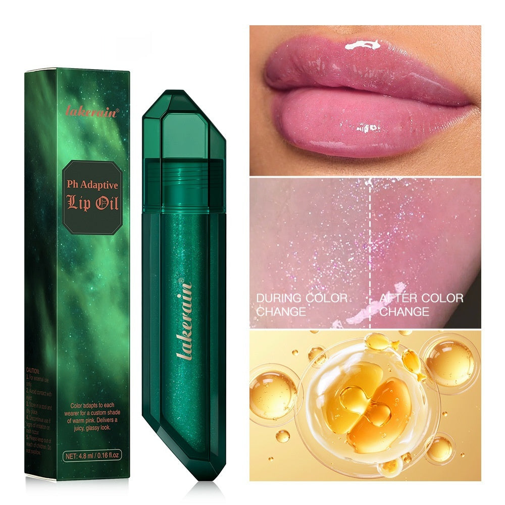 Hydrating Lip Oil for Plump, Radiant Lips - Temperature-Responsive, 4.8ml