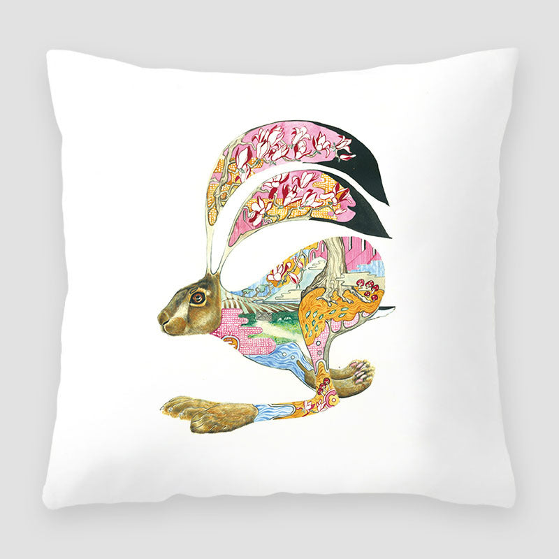 Cartoon Peach Skin Velvet Pillow Cover for Sofa & Living Room - Multiple Colors
