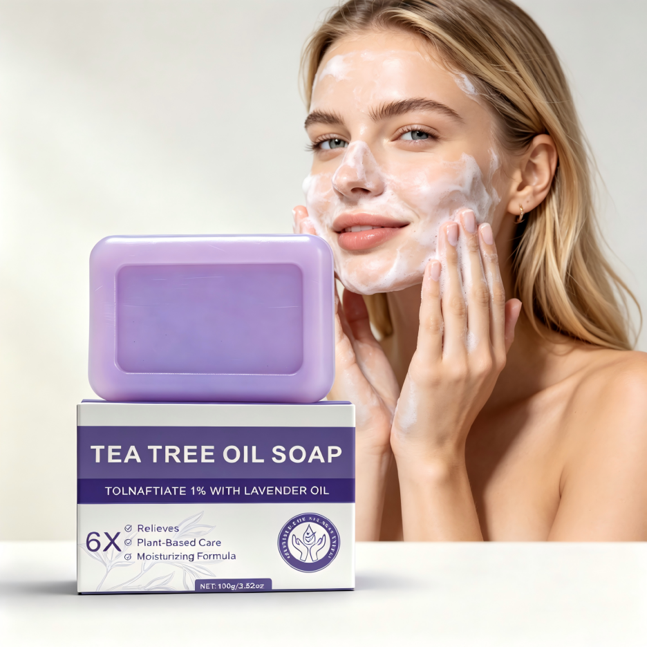 Purple Tea Tree Soap Bar - 100g
