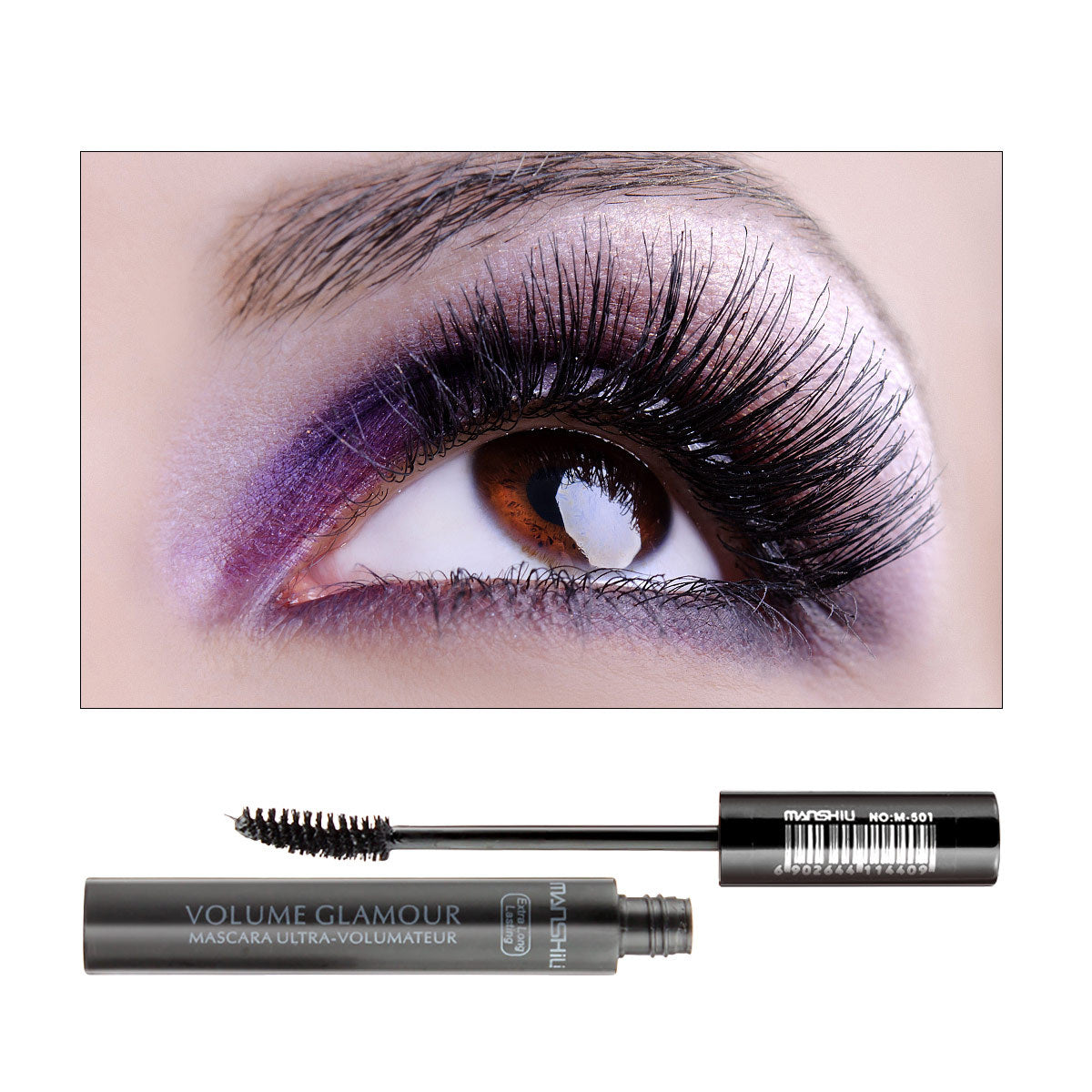 Women's Eyelash Mascara - Black, 7g, Affordable Makeup Set
