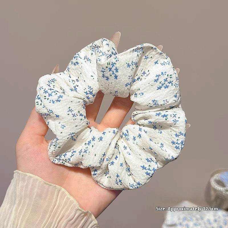 Summer Sweet Lace Scrunchie Hair Tie - Elegant Floral Hair Accessory