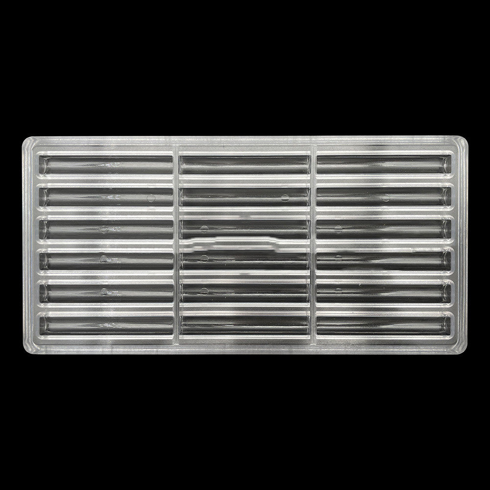 Plastic Candy Mold for Chocolate and Confectionery - Irregular Shape, 27.5x13.5cm