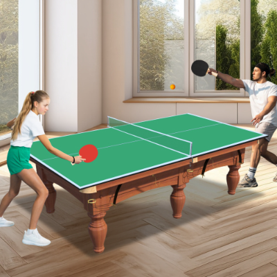 7ft Foldable Ping Pong Conversion Top for Indoor Games