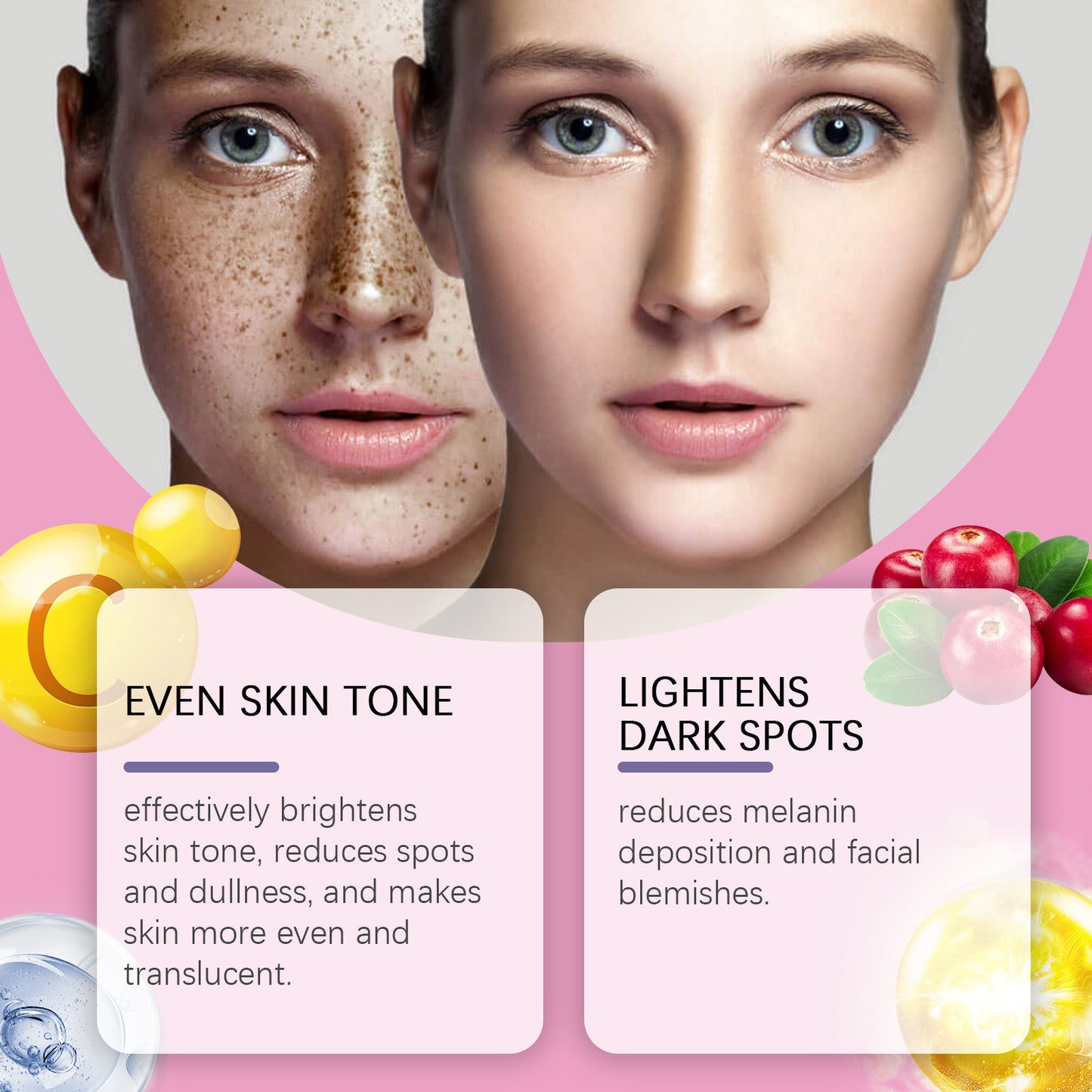 7-in-1 Skin Brightening Serum with Tranexamic Acid & Kojic Acid - 30ml