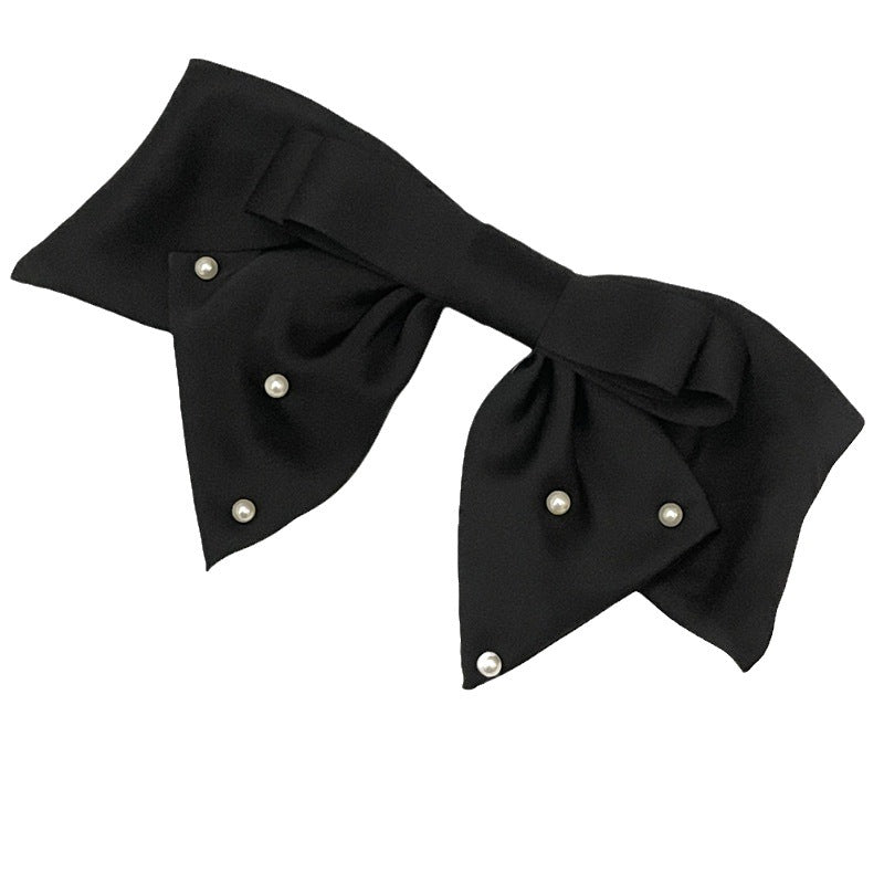 Satin Bow Hair Clip