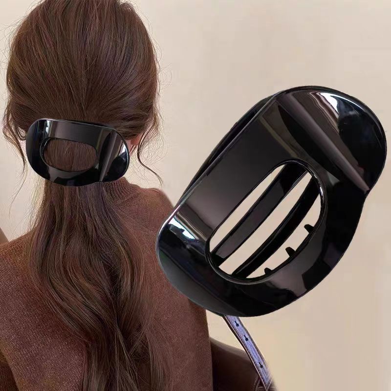 Large Hair Claw Clip for Updo Styles - Duckbill Hairpin for Women