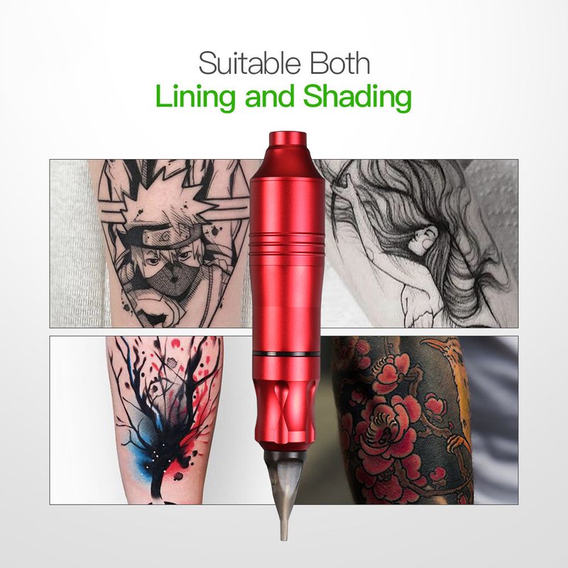 Mini Tattoo Pen Machine Kit with Power Supply