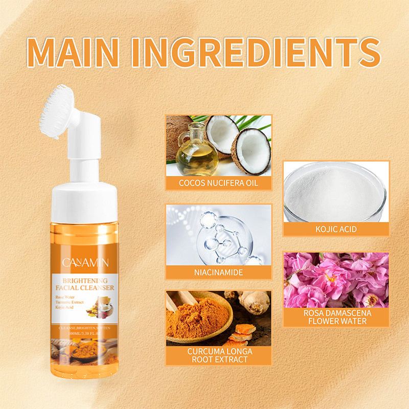 CANAIIN Turmeric Cleansing Foam