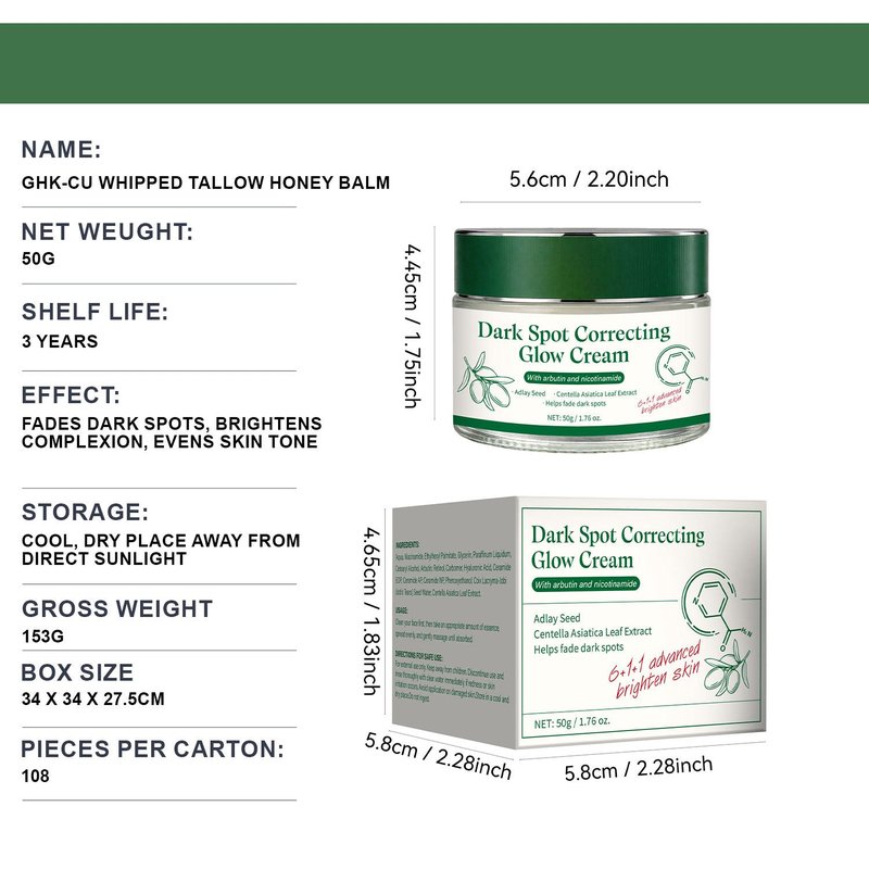 Dark Spot Correcting Brightening Cream 50ml for Face Skin Care