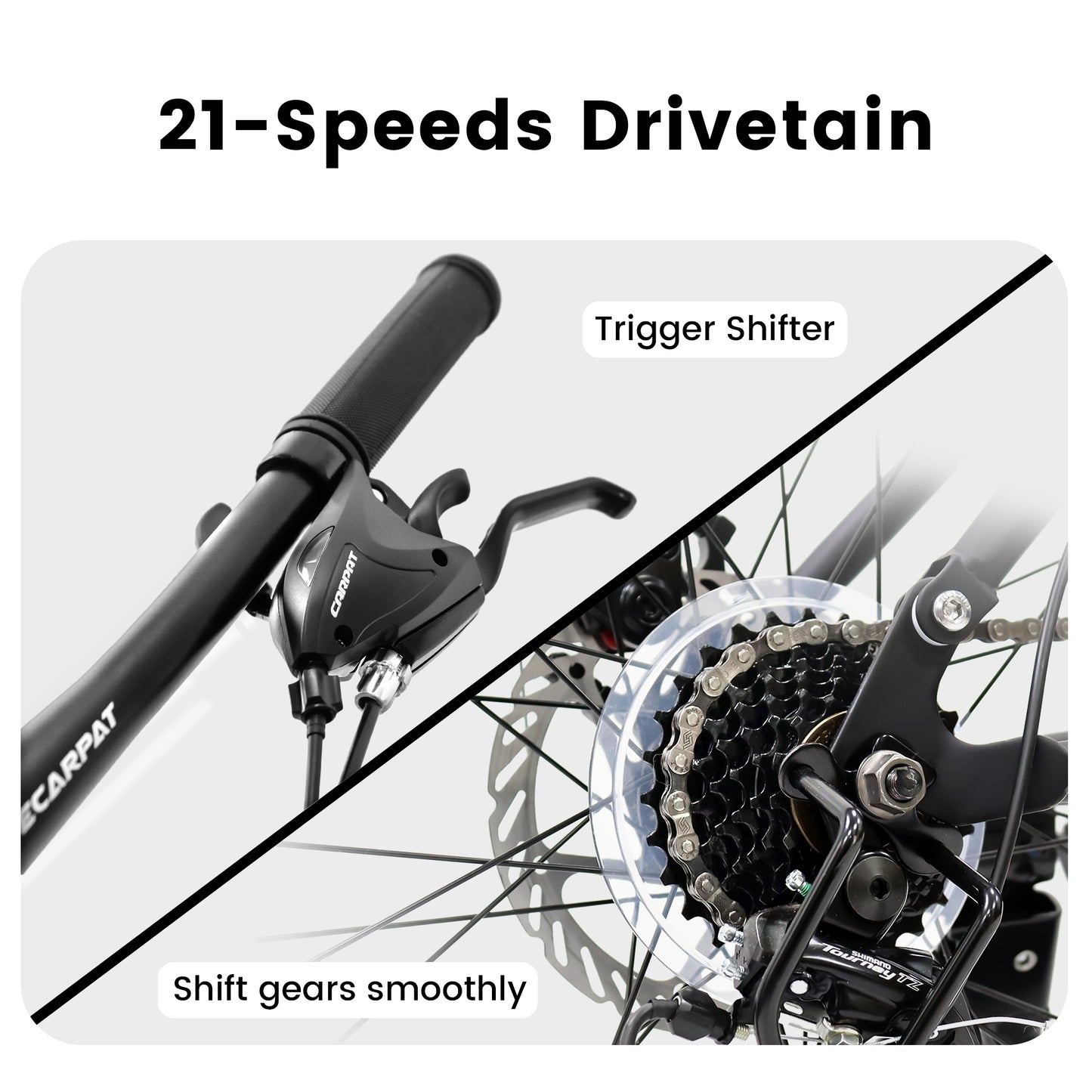 27.5 Inch Full Suspension Mountain Bike - Dual Shock Absorbers