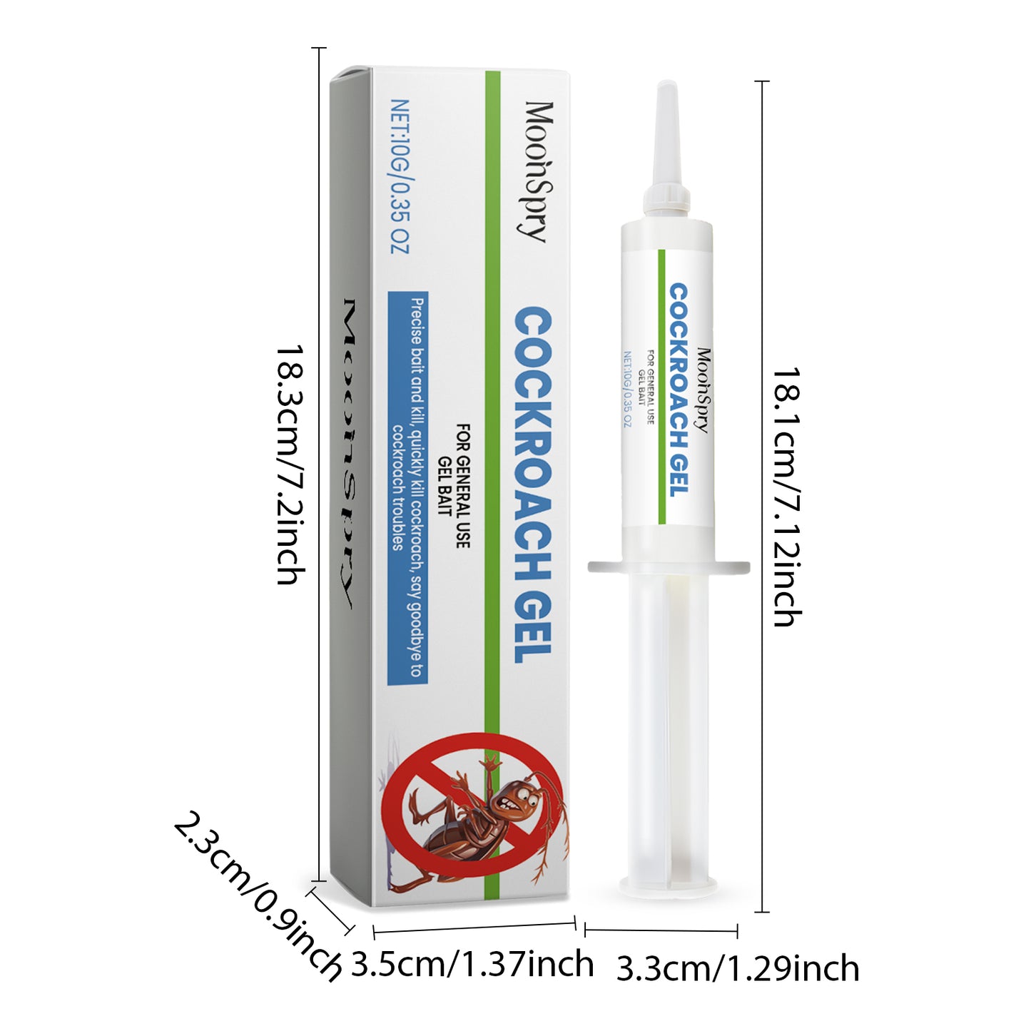 Cockroach Bait Gel 10g Insect Pest Control for Kitchen