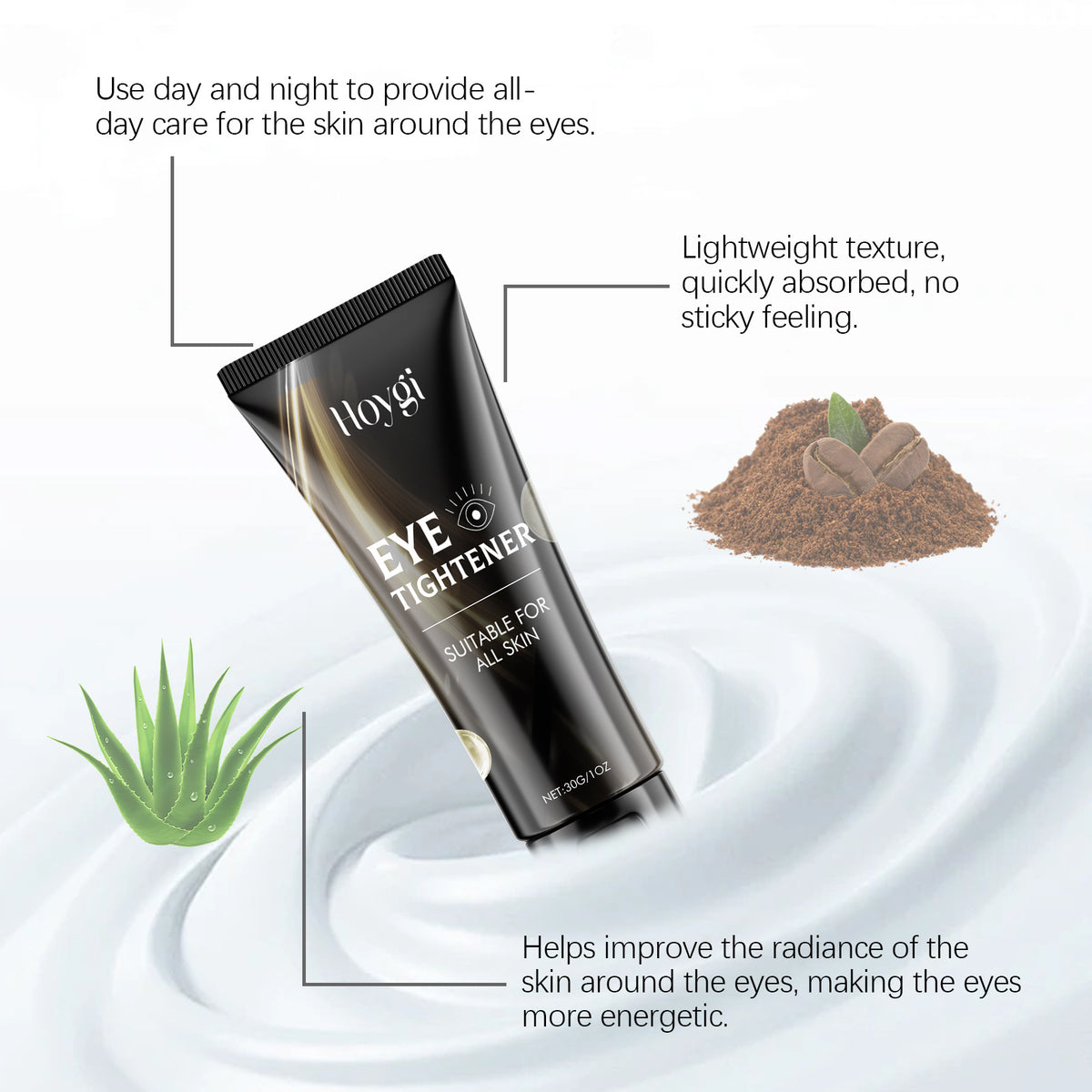 Eye Tightening Cream - Facial Skin Firming & Anti-Aging 30g