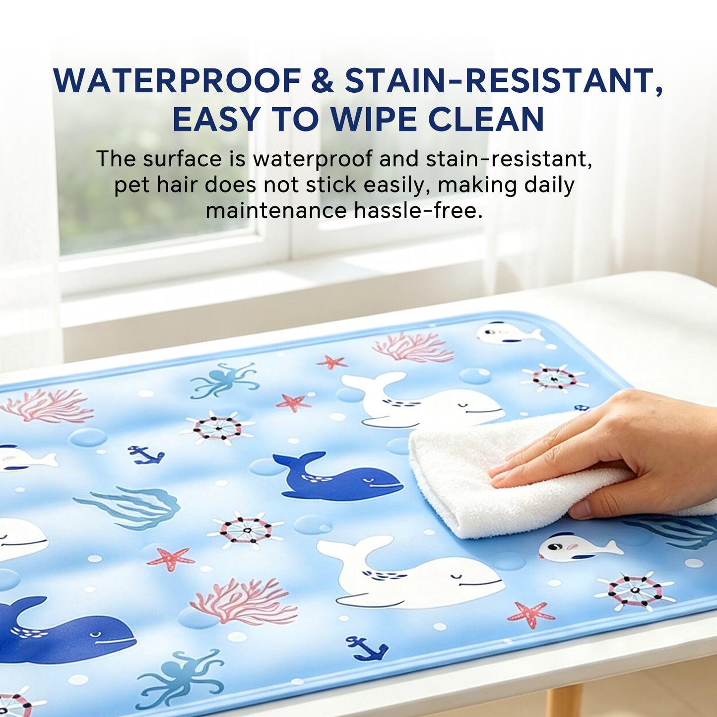 Pet Cooling Mat for Dogs Cats Underwater World Self Pickup Available