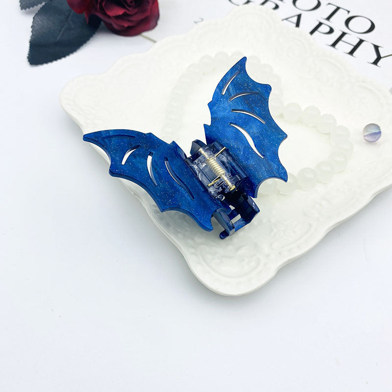 Bat Barrettes Halloween Hair Clips for Girls