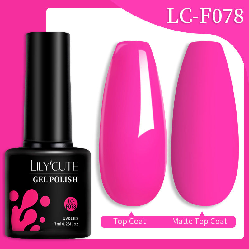 Colored Glitter Nail Glue Set for Nail Art - Waterproof & Non-Flushing