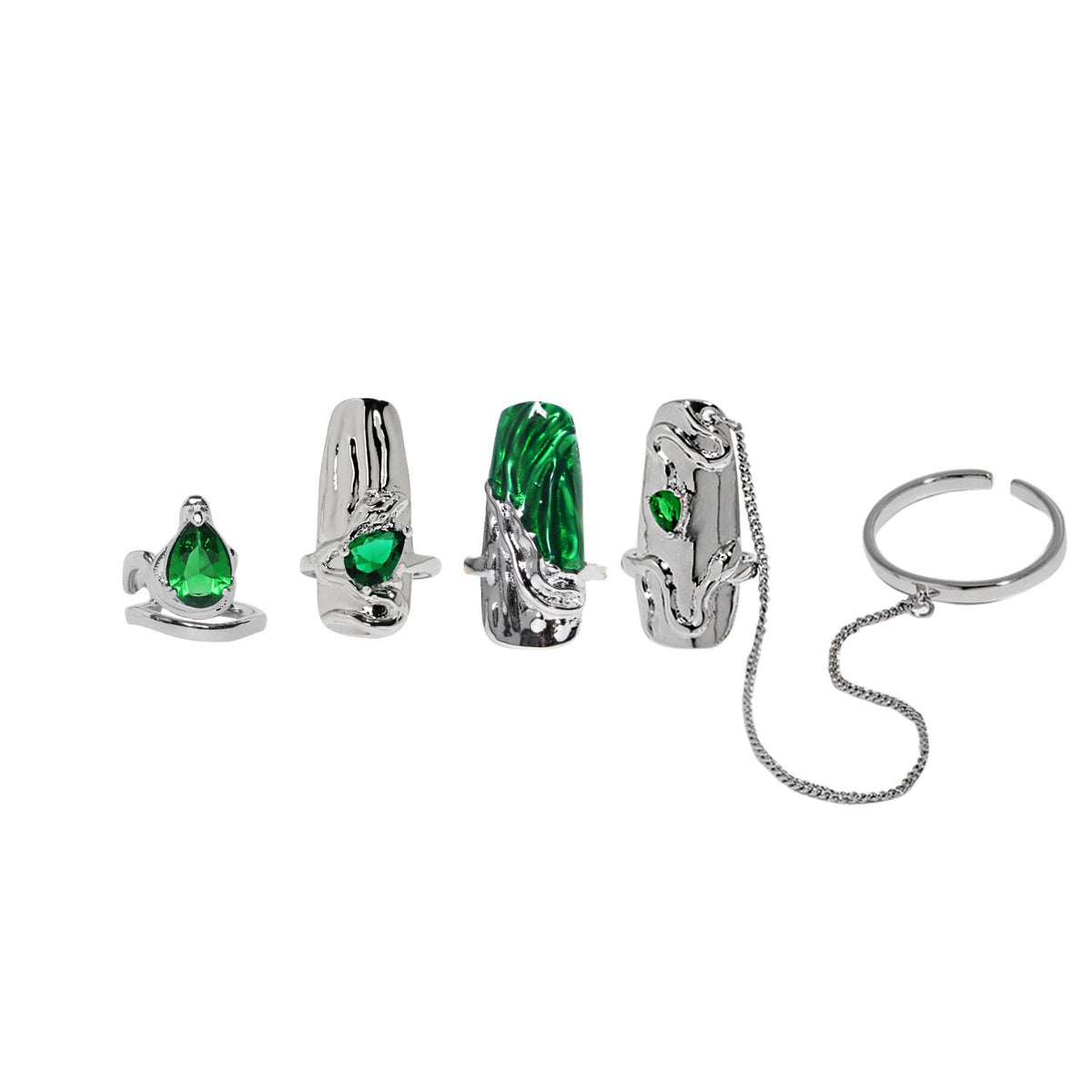 Nail Armor Rings Finger Protectors